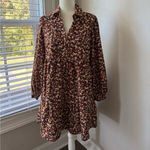 Long sleeved cordu dress